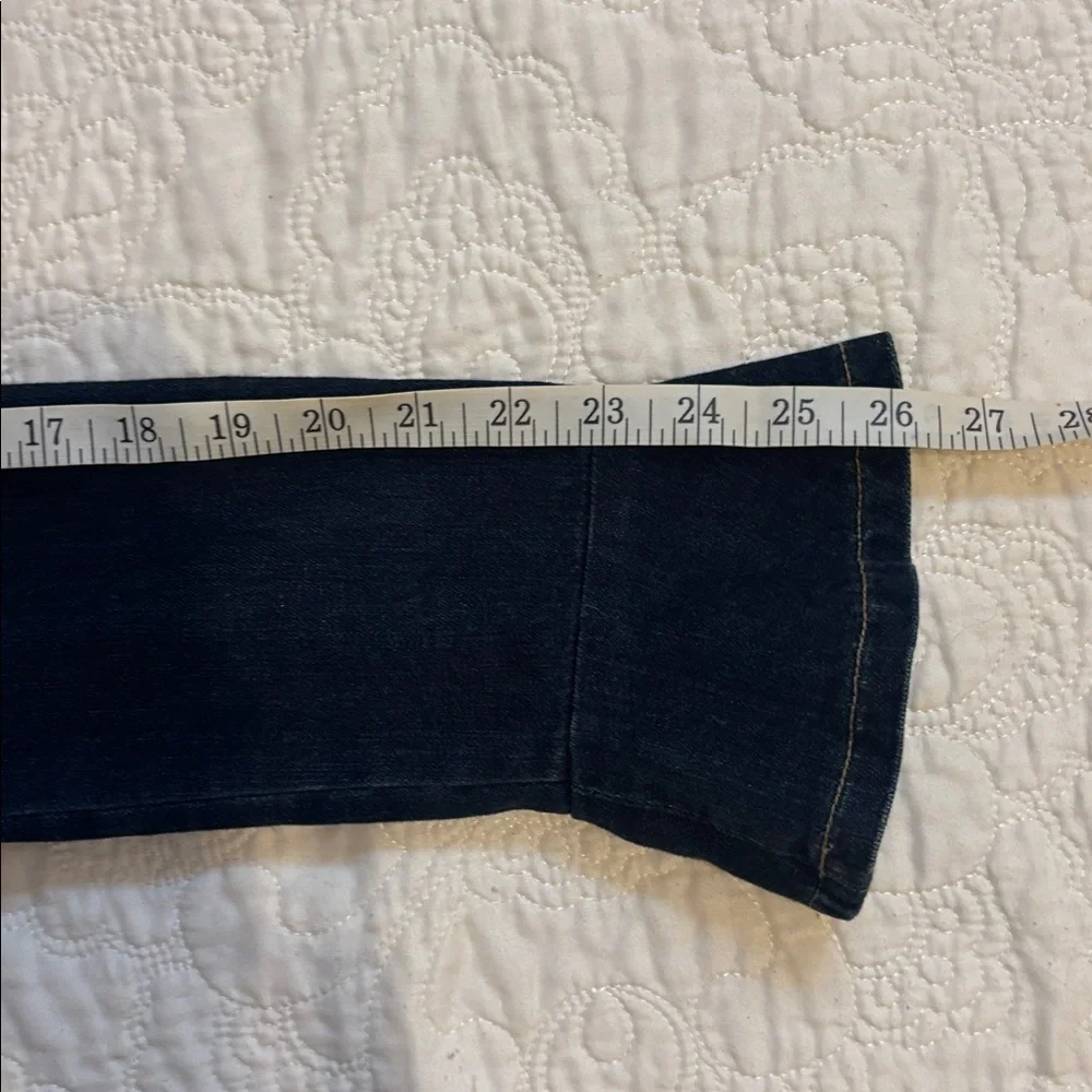 LRL Lauren Jeans Co. Ralph Lauren size 16 princess seams button up Jean jacket - Picture 7 of 10